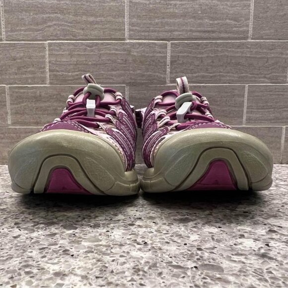 Khombu‎ Kids Pink and Purple Fisherman Sandals-Size 1 - Picture 8 of 9